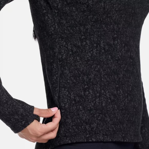 Black half zip fleece - Picture 4 of 5